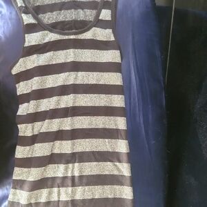 Beautiful silver and black tank